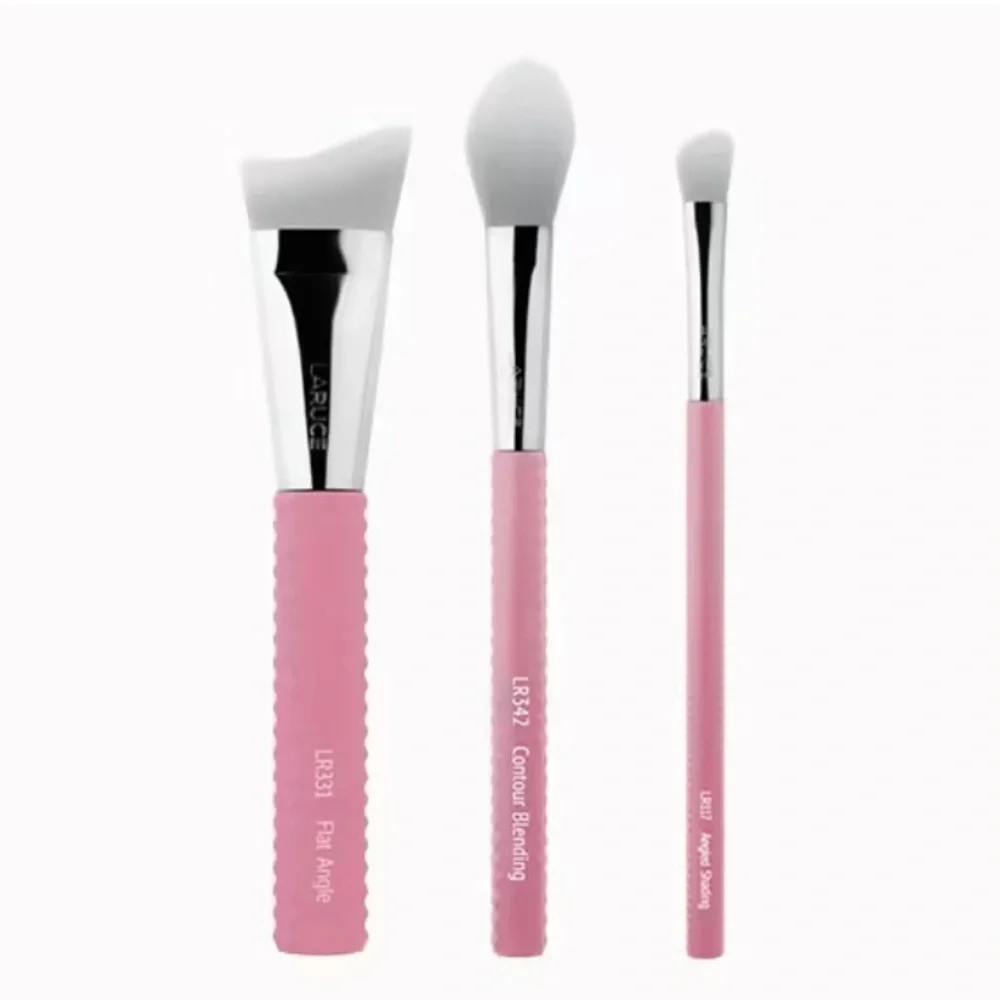 LARUCE 3-Piece Contour Brush Set